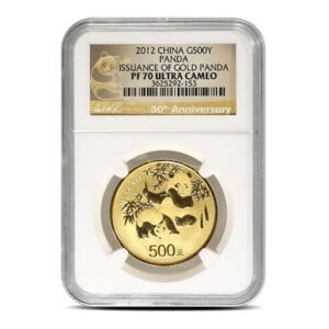 Buy 1 oz Chinese Gold Panda Coin MS70