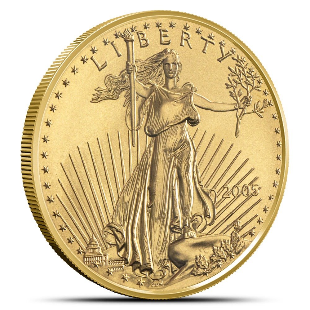 2005 1 oz American Gold Eagle Coin