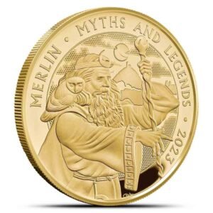 2023 1 oz Proof British Gold Merlin