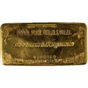 1 Kilo Engelhard Gold Bar For Sale (Secondary Market)