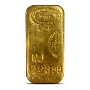 Buy 1 Kilo Johnson Matthey Gold Bar (Mocatta and Goldsmid, Secondary Market)