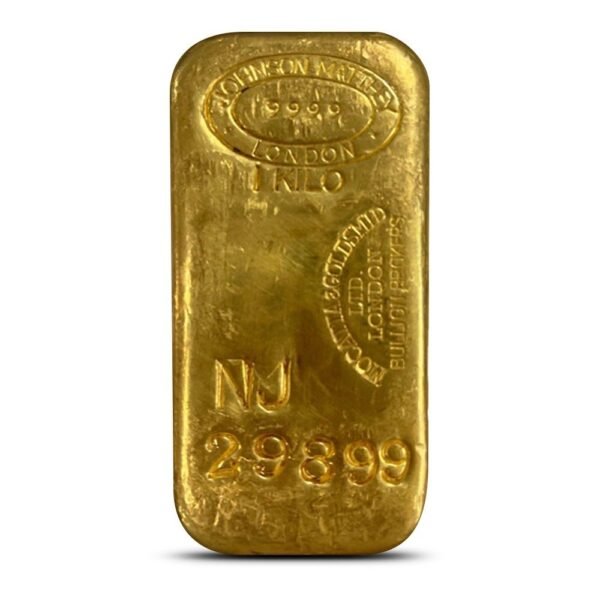 Buy 1 Kilo Johnson Matthey Gold Bar