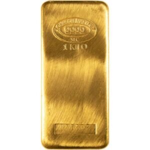 1 Kilo Johnson Matthey Gold Bars (SLC)