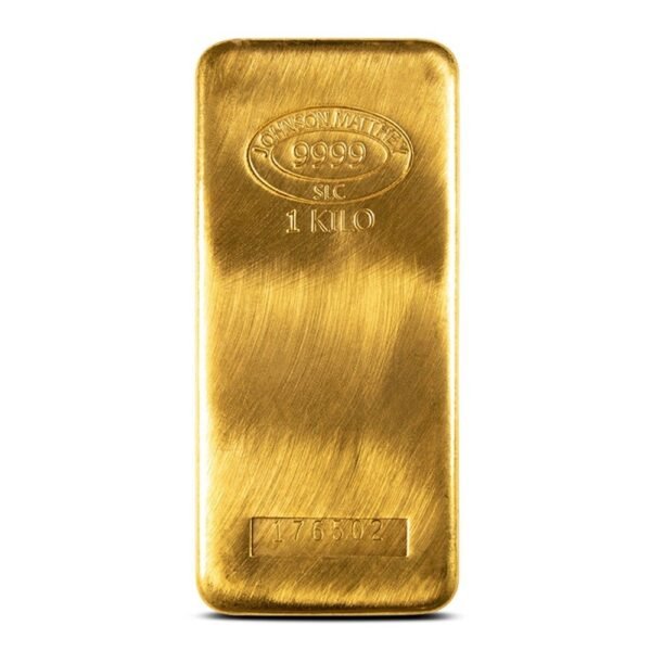 Buy 1 Kilo Johnson Matthey Gold Bars