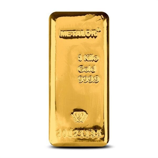 1 Kilo Metalor Gold Bars For Sale (New) - Image 2