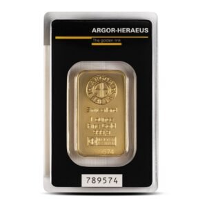 Buy 1 oz Argor Heraeus Gold Bar (New w/ Assay)