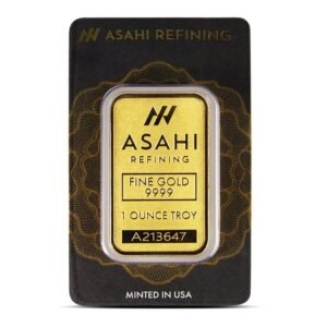 1 oz Asahi Gold Bars For Sale (New w/ Assay)