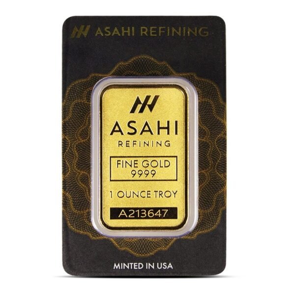 1 oz Asahi Gold Bars For Sale