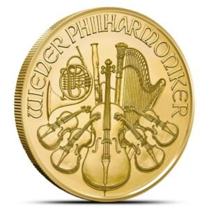 1 oz Austrian Gold Philharmonic Coin (Random Year) 10/4/2024