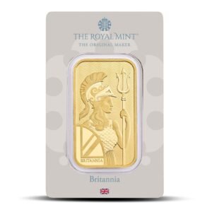 Buy 1 oz British Gold Britannia Bar (New w/ Assay)