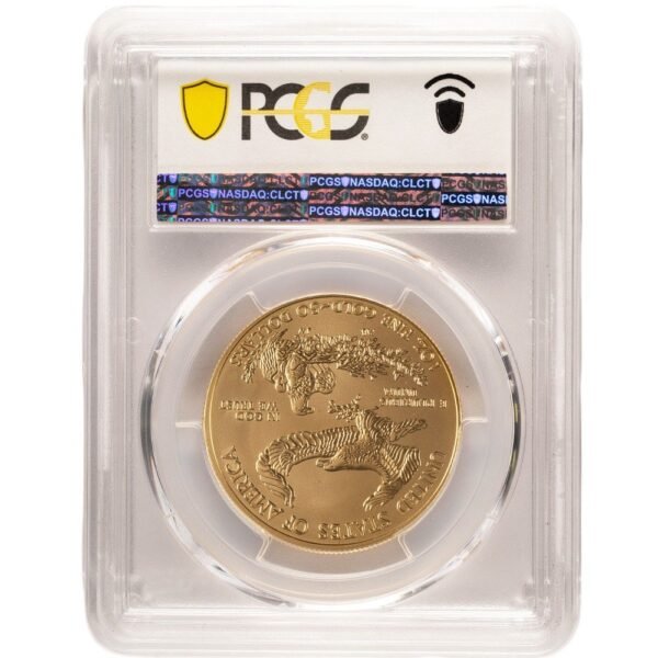 Buy 1 oz Burnished American Gold Eagle Coin MS/SP70 (Random Year, Varied Label, PCGS or NGC) - Image 2