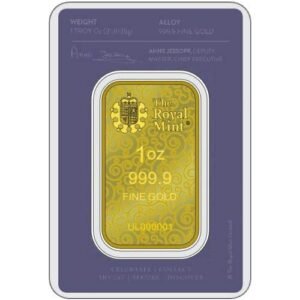 Buy 1 oz Great Britain The Great Engravers Collection Una and the Lion Gold Bar (New/ Assay)