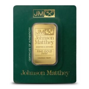 Buy 1 oz Johnson Matthey Gold Bar (New)