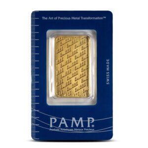 Buy 1 oz PAMP Suisse Gold Bar (Classic PAMP Design, New w/ Assay)