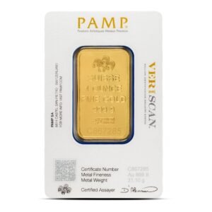 Buy 1 oz PAMP Suisse Lady Fortuna Veriscan Gold Bar (New w/ Assay)