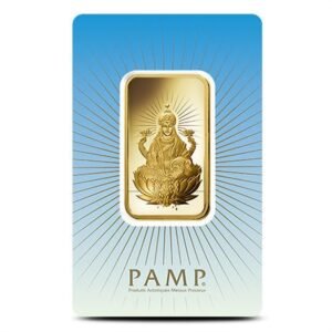 Buy 1 oz Pamp Suisse Lakshmi Gold Bar (New w/ Assay)