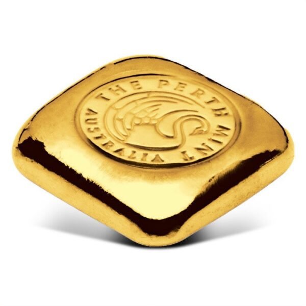 Buy 1 oz Perth Mint Cast Gold Bar (New) - Image 3