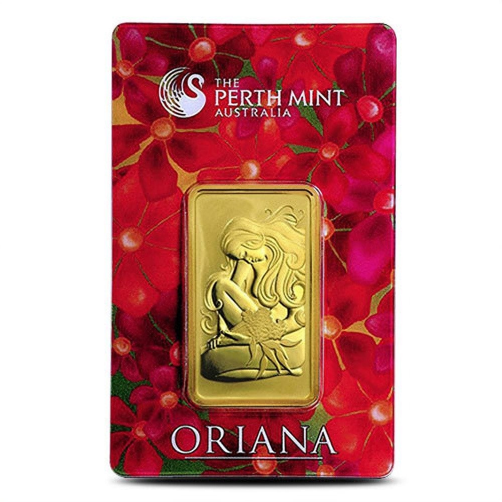 Buy 1 oz Perth Mint Oriana Gold Bar