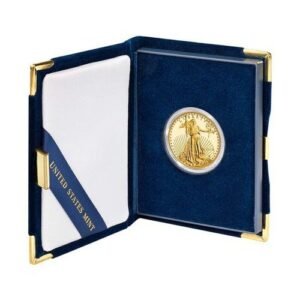 1 oz Proof American Gold Eagle Coin (Random Year, Box + CoA)