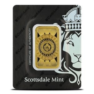 Buy 1 oz Scottsdale Marquee Gold Bar (w/ Assay)