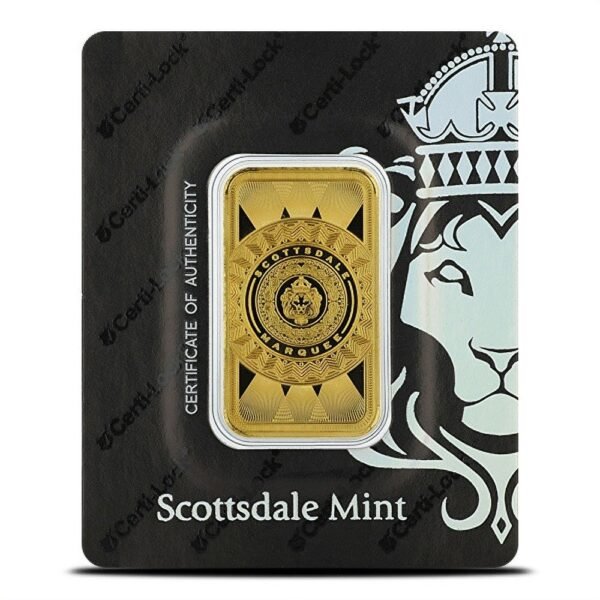 Buy 1 oz Scottsdale Marquee Gold Bar
