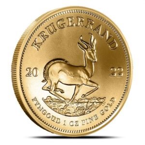 2022 1 oz South African Gold Krugerrand Coin (BU)