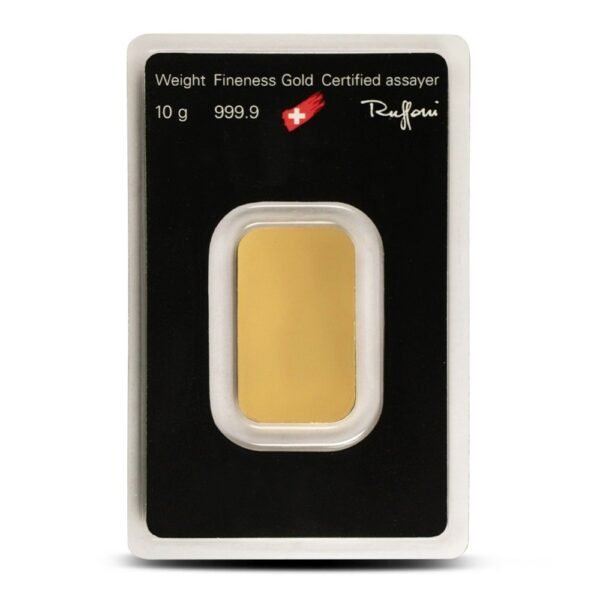 10 Gram Argor Heraeus Gold Bar (New w/ Assay) - Image 2