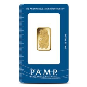 10 Gram PAMP Suisse Fortuna Gold Bar (New w/ Assay)