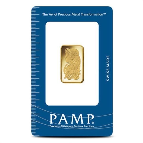 10 Gram PAMP Suisse Fortuna Gold Bar