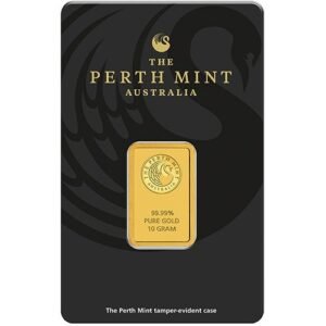 Buy 10 Gram Perth Mint Gold Bar (New w/ Assay)