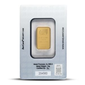 10 Gram The Holy Land Mint Gold Bars (New w/ Assay)