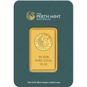 10 oz Perth Mint Gold Bar For Sale (Classic Assay)