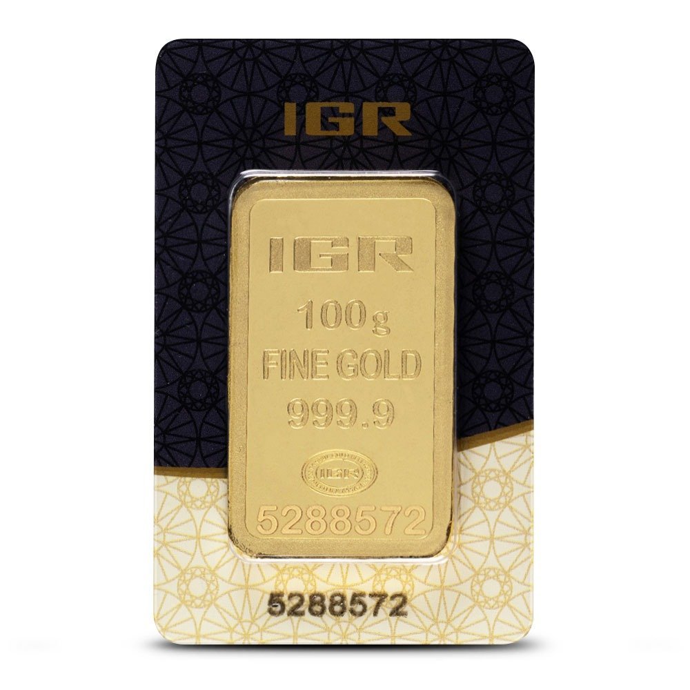 100 Gram Istanbul Gold Refinery Gold