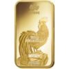 100 Gram PAMP Suisse Lunar Rooster Gold Bar (New w/ Assay) - Image 4