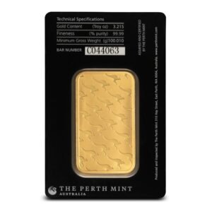 Buy 100 Gram Perth Mint Gold Bar (New w/ Assay)