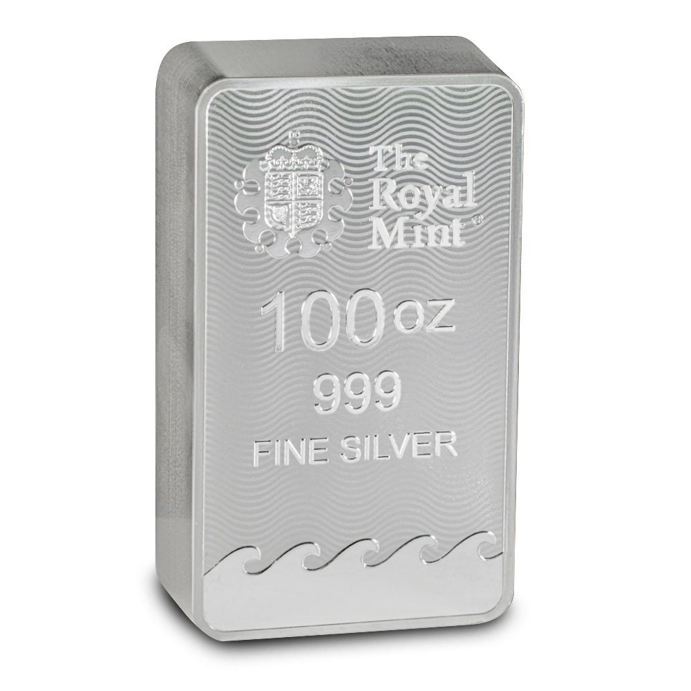100 oz British Silver Britannia Bar