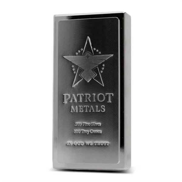 100 oz Patriot Metals Stacker Silver