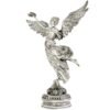 12 oz Antique Finish Mexican Libertad Silver Statue (New, Box + CoA) - Image 2
