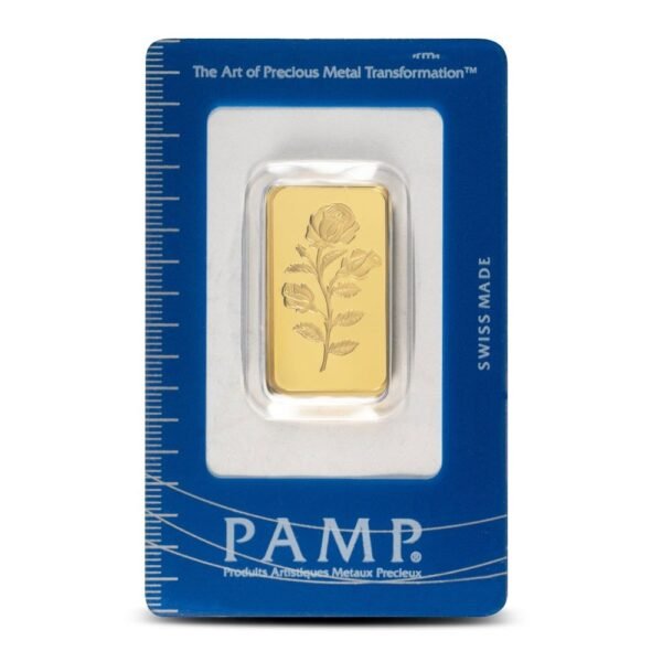 1/2 oz PAMP Suisse Rosa Gold Bar
