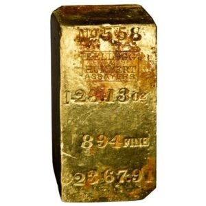 128.13 oz SS Central America Kellogg & Humbert Assayers Gold Bar