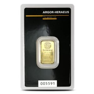 Buy 1/4 oz Argor Heraeus Gold Bar (New in Assay)