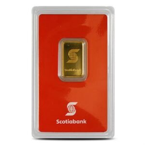 1/4 oz Scotiabank Gold Bar For Sale (Secondary Market)