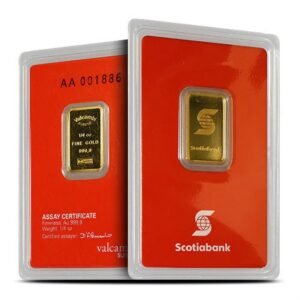 1/4 oz Scotiabank Gold Bar For Sale (Secondary Market)