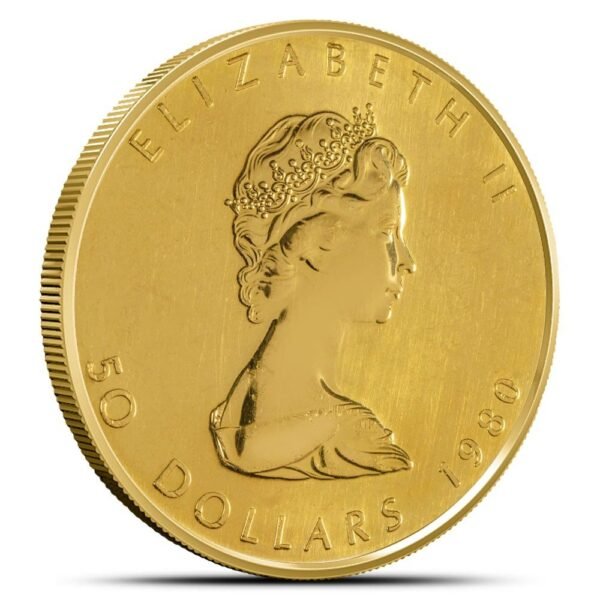 1980 1 oz Canadian Gold Maple Leaf Coin - Image 2