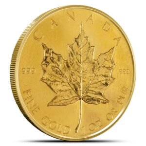 1980 1 oz Canadian Gold Maple Leaf Coin