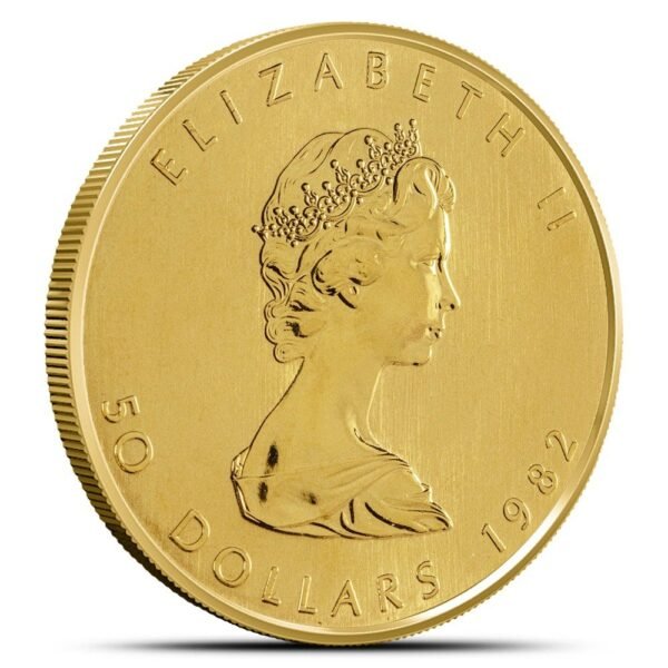 1982 1 oz Canadian Gold Maple Leaf Coin - Image 2