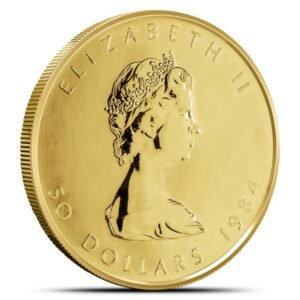 1984 1 oz Canadian Gold Maple Leaf Coin