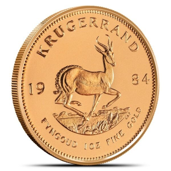 1984 1 oz South African Gold Krugerra