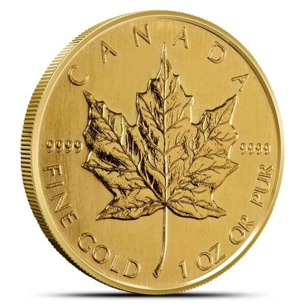 1989 1 oz Canadian Gold Maple Leaf