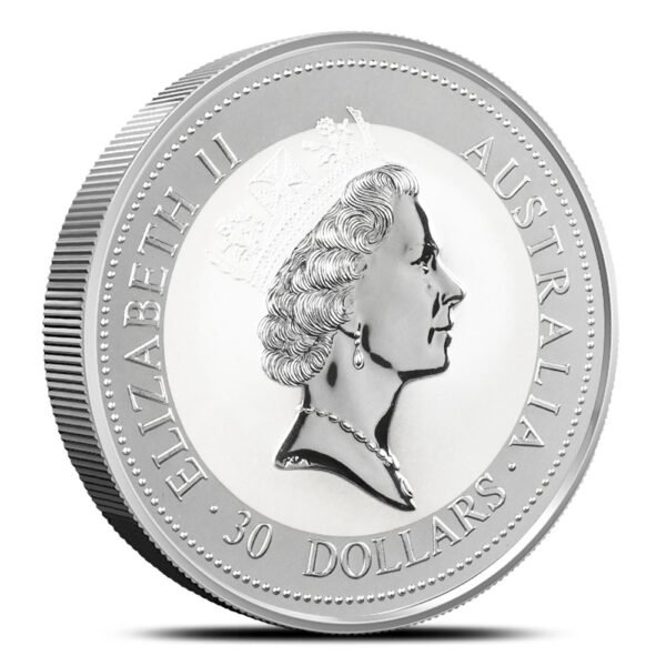 1994 1 Kilo Australian Kookaburra Silver Coin - Image 2